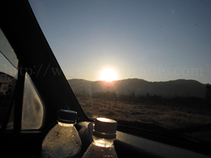 2011年大晦日　高野山頂からの日の出.gif